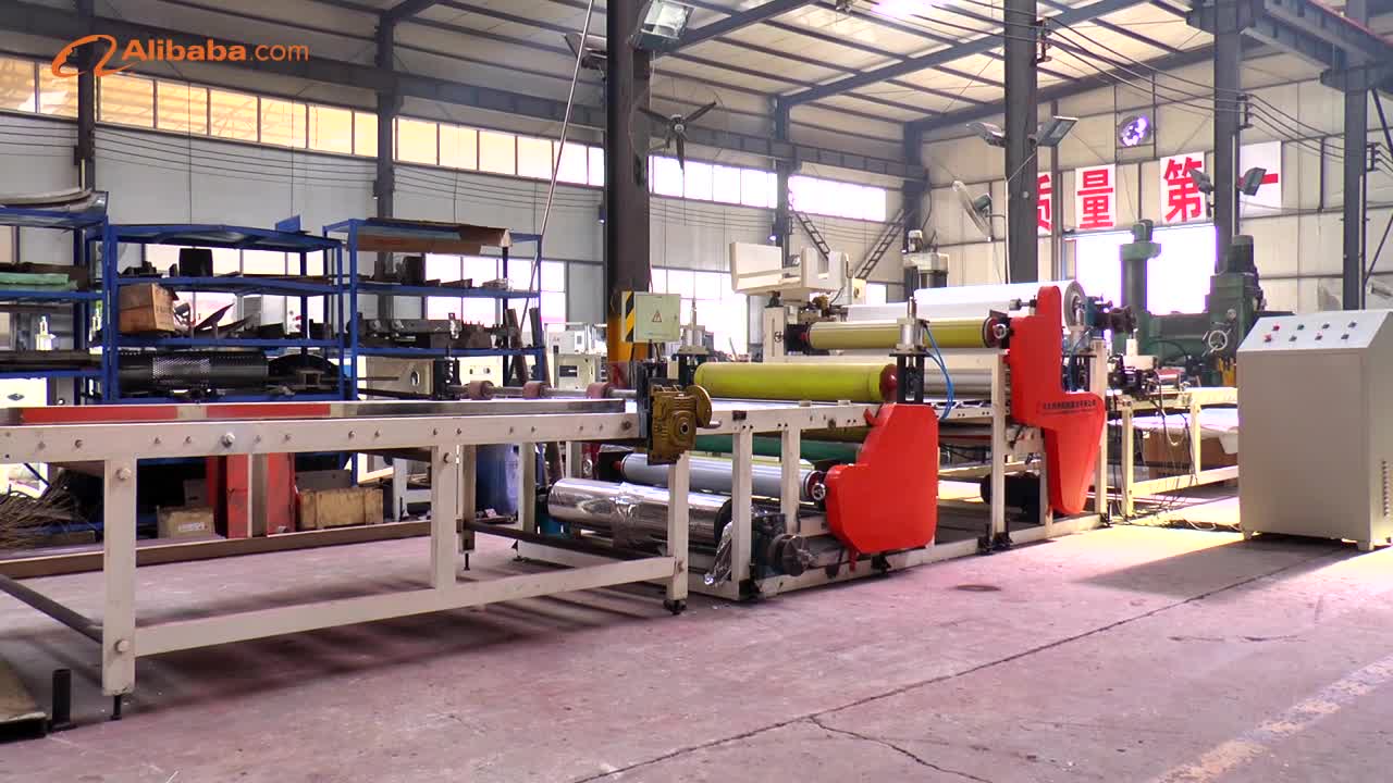 Pvc Vinyl Gypsum Ceiling Tile Manufacturing Machine/plant Buy Full