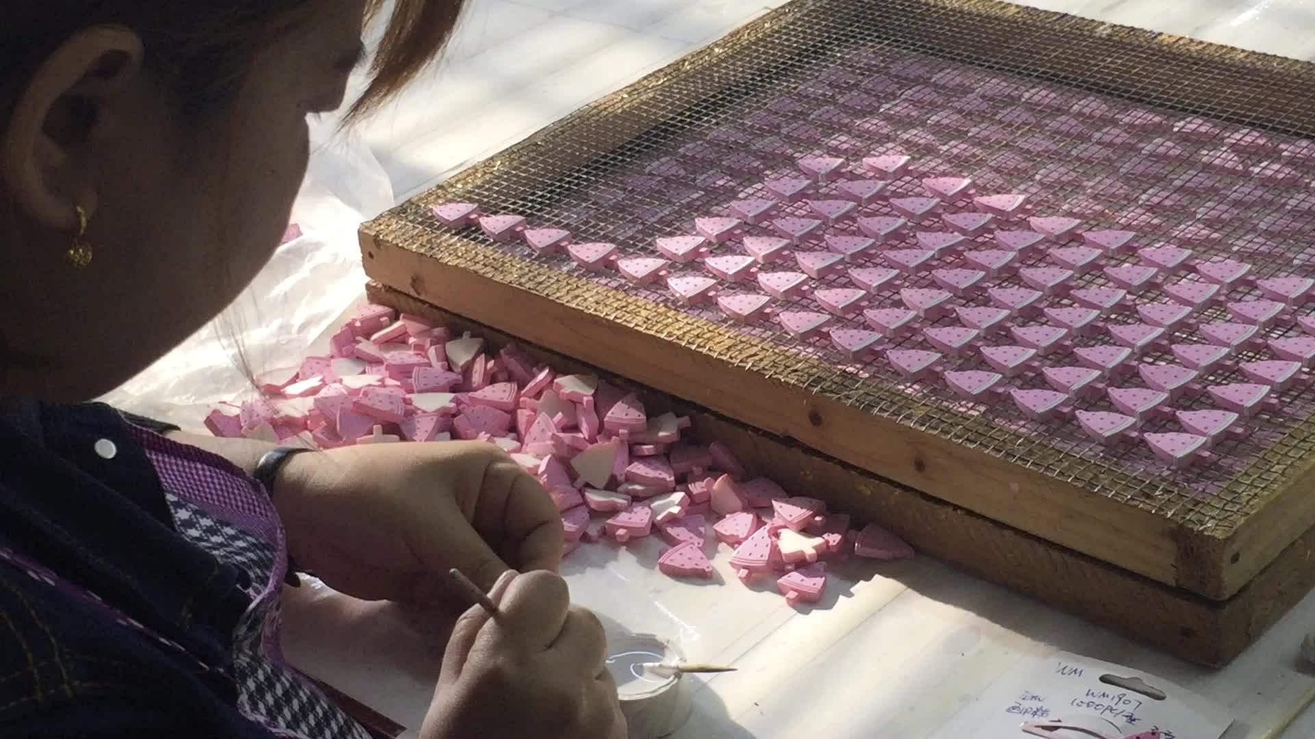 Poly Resin Unicorn Horn Animal Glitter Snap Girl Hair Clip,4 Cm Kid