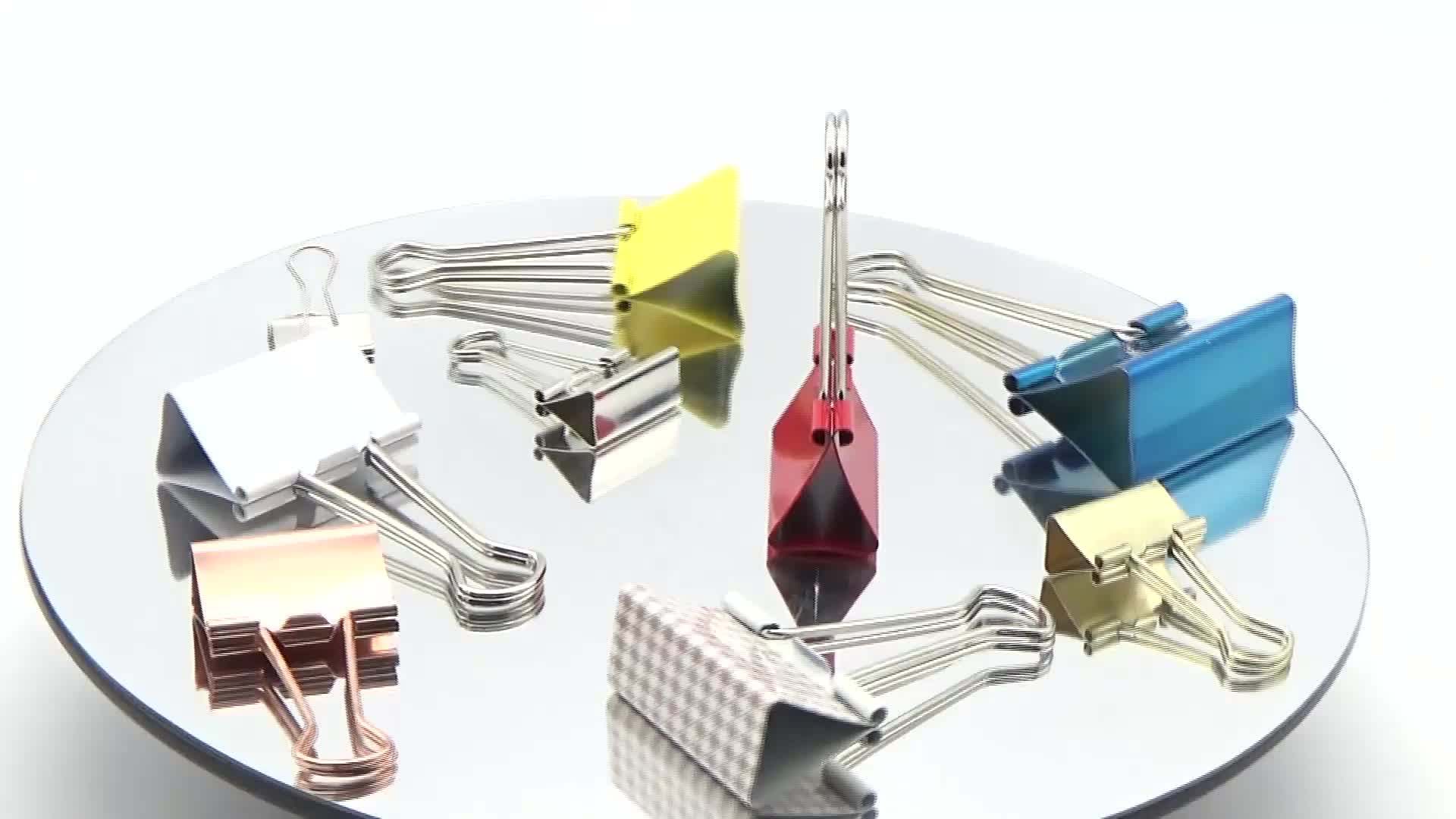 Wise Hands Sewing Metal Binder Clips Rose Gold Hollow 32mm Clips Buy