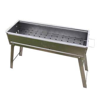 Household appliances outdoor thickened portable folding barbecue stove