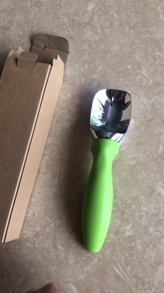 Amazon Heavy Duty Zinc Alloy Ice Cream Scoop With Pp Handle Buy Ice