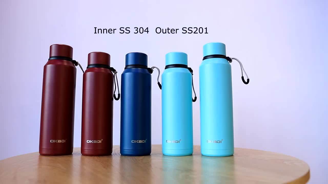 520ml 700ml 850ml Custom Insulated Double Wall Stainless Steel Vacuum