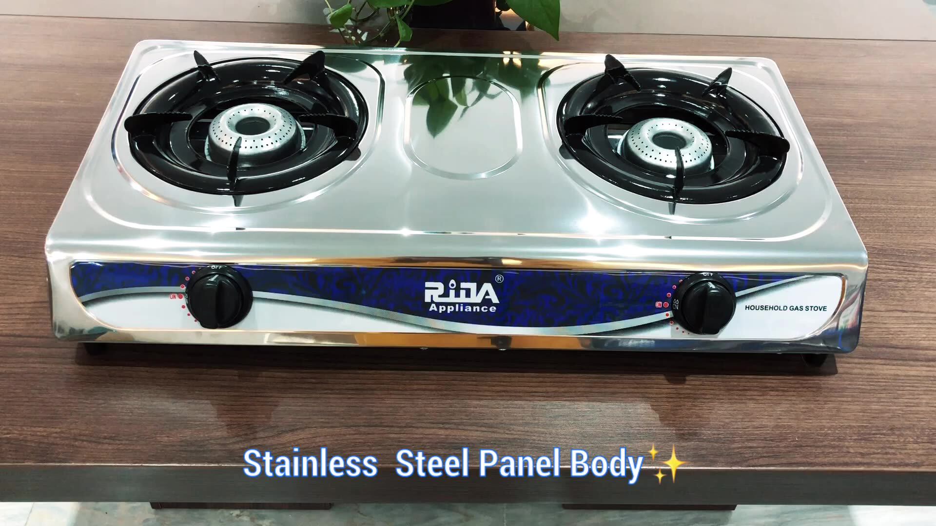 High Quality Cooking Appliance Best Commercial Popular Chefs 2 Burner