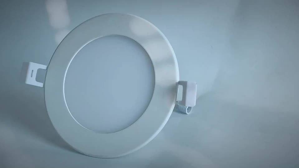 Adjustable Ceiling Hole Cover 12v 6'' 18w Slim Led Downlight Junction
