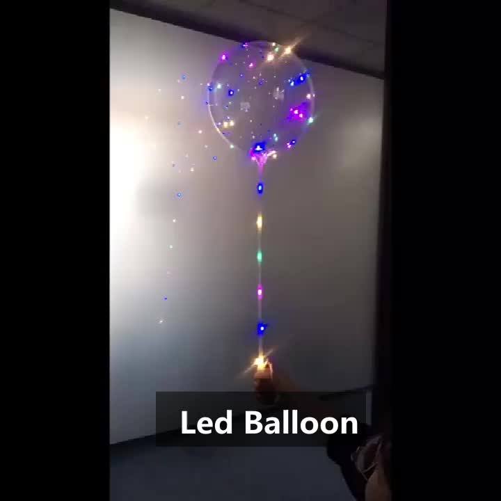 Wholesale Holiday Decoration Led Light Bobo Balloons Buy Led Light
