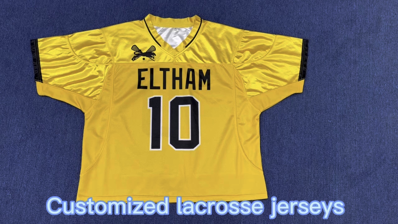 Custom Cheap Sublimation Team Men Usa Hole Porthole Mesh Lacrosse