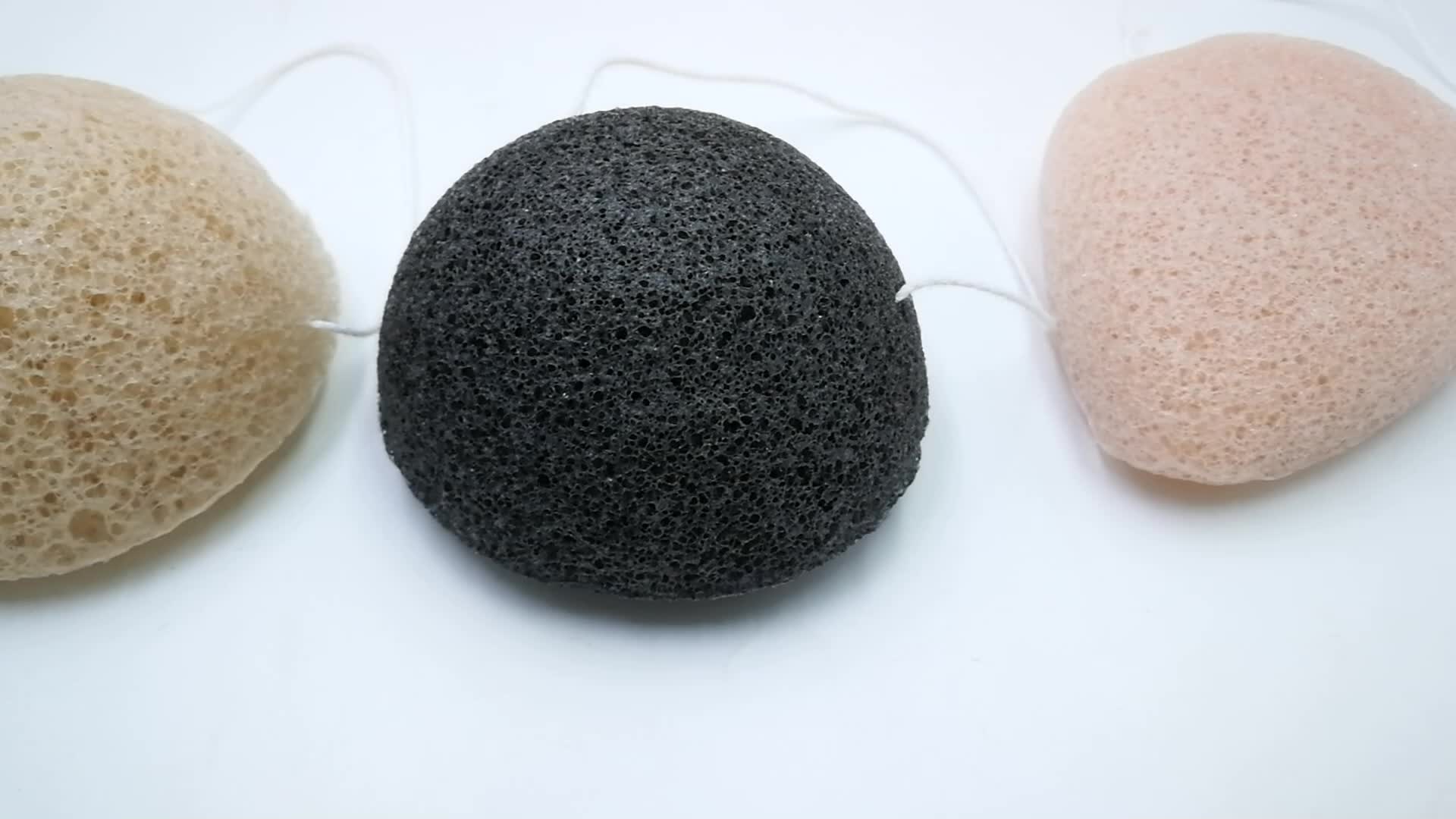 Hot New Products Organic Konjac Sponge 100 Natural Wholesale With A