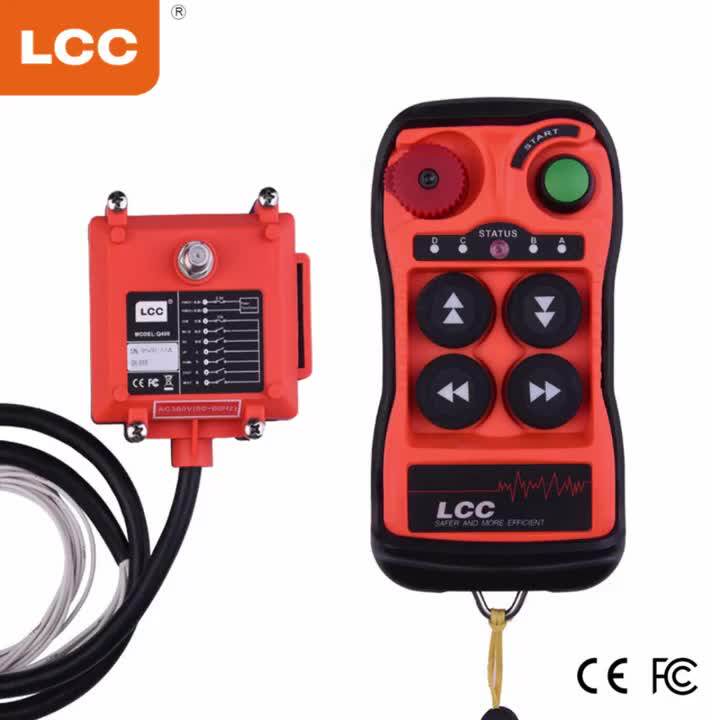 Q400 433mhz Hydraulic Crane Industrial Truck Radio Remote Controller