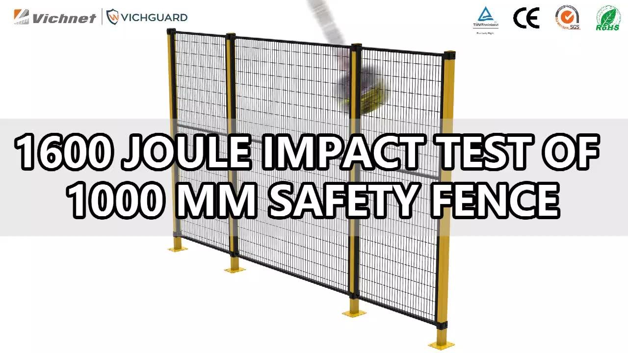 Vichguard Robot Fencing Machine Safety Guard Isolation Network