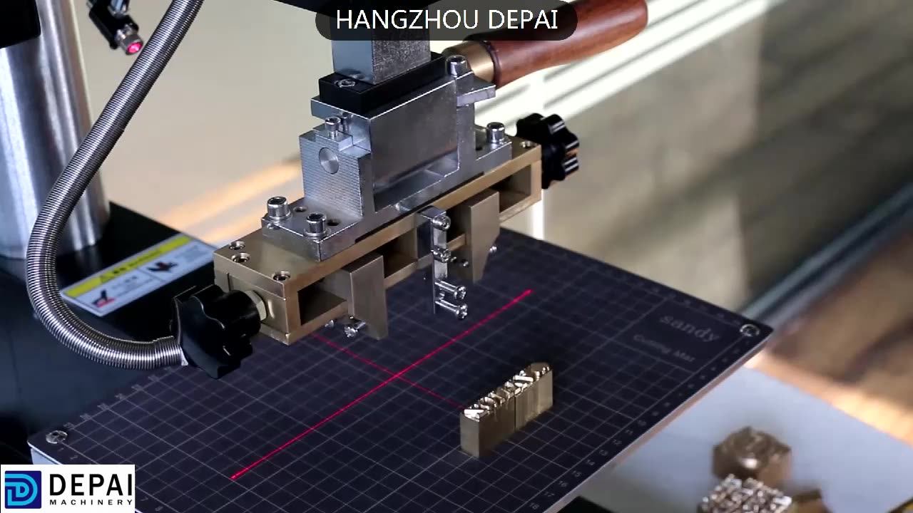 Hot Sale Leather Gold Embossing Hot Foil Stamping Machine Dpht190