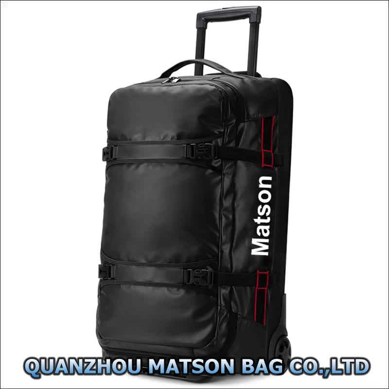 duffel bag wheels backpack straps