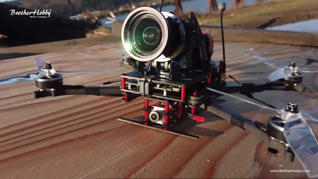 FPV Drone Frame 3K Carbon Fibre Mark4 7inch 295mm with 5mm Arm