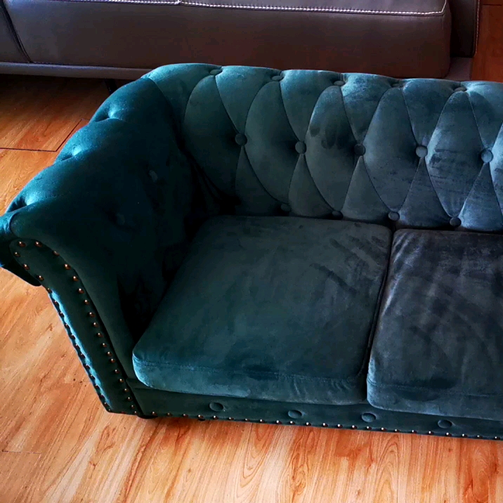 Living Room Sofas Royal Classic Chesterfield Linen Fabric Sofa Sofa For