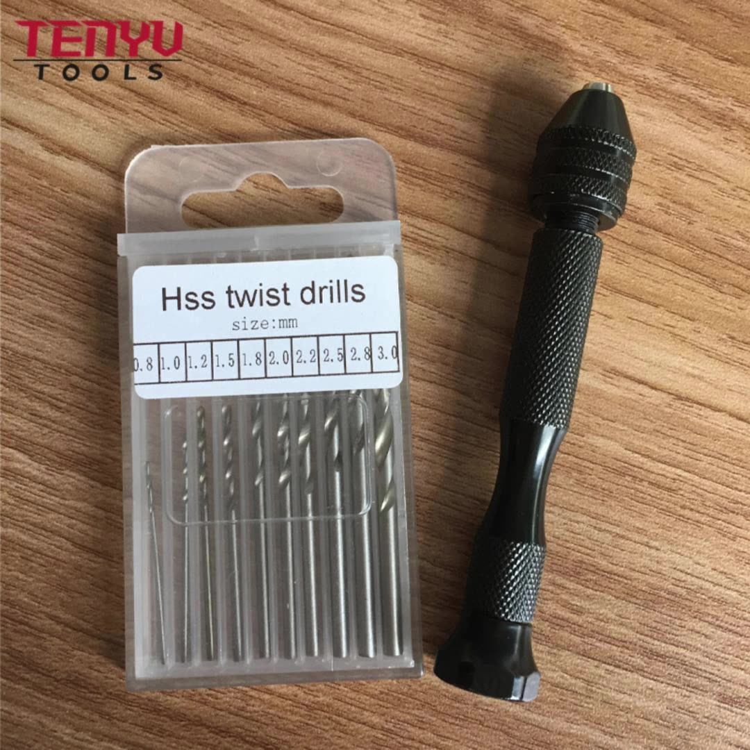20-Pack 1.5mm Micro HSS Twist Drill Bits – High-Speed Steel, Straight Shank, For Wood, Plastic & Soft Metal, Rotary Tool Compatible