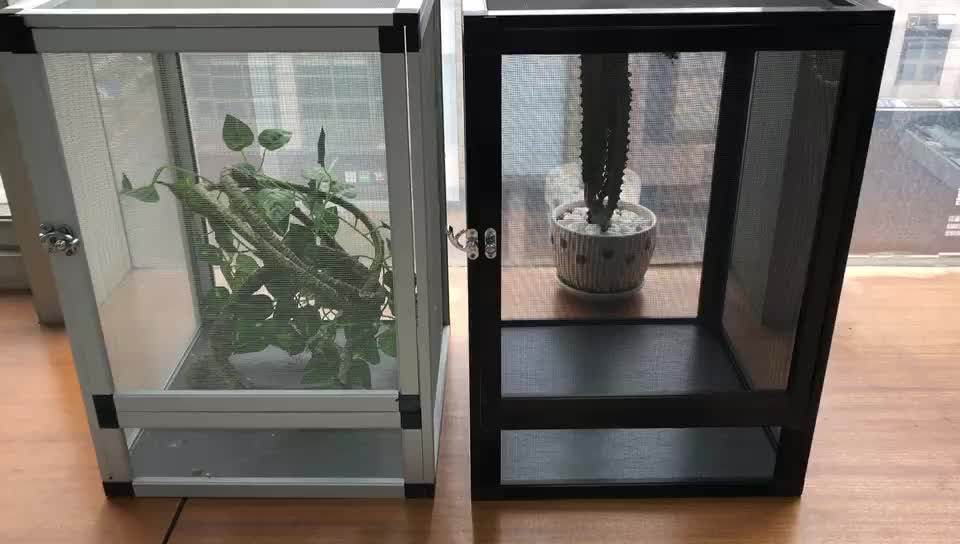 Chameleon Cage Aluminum Cage Mesh Terrarium 42*42*66cm Buy Chameleon