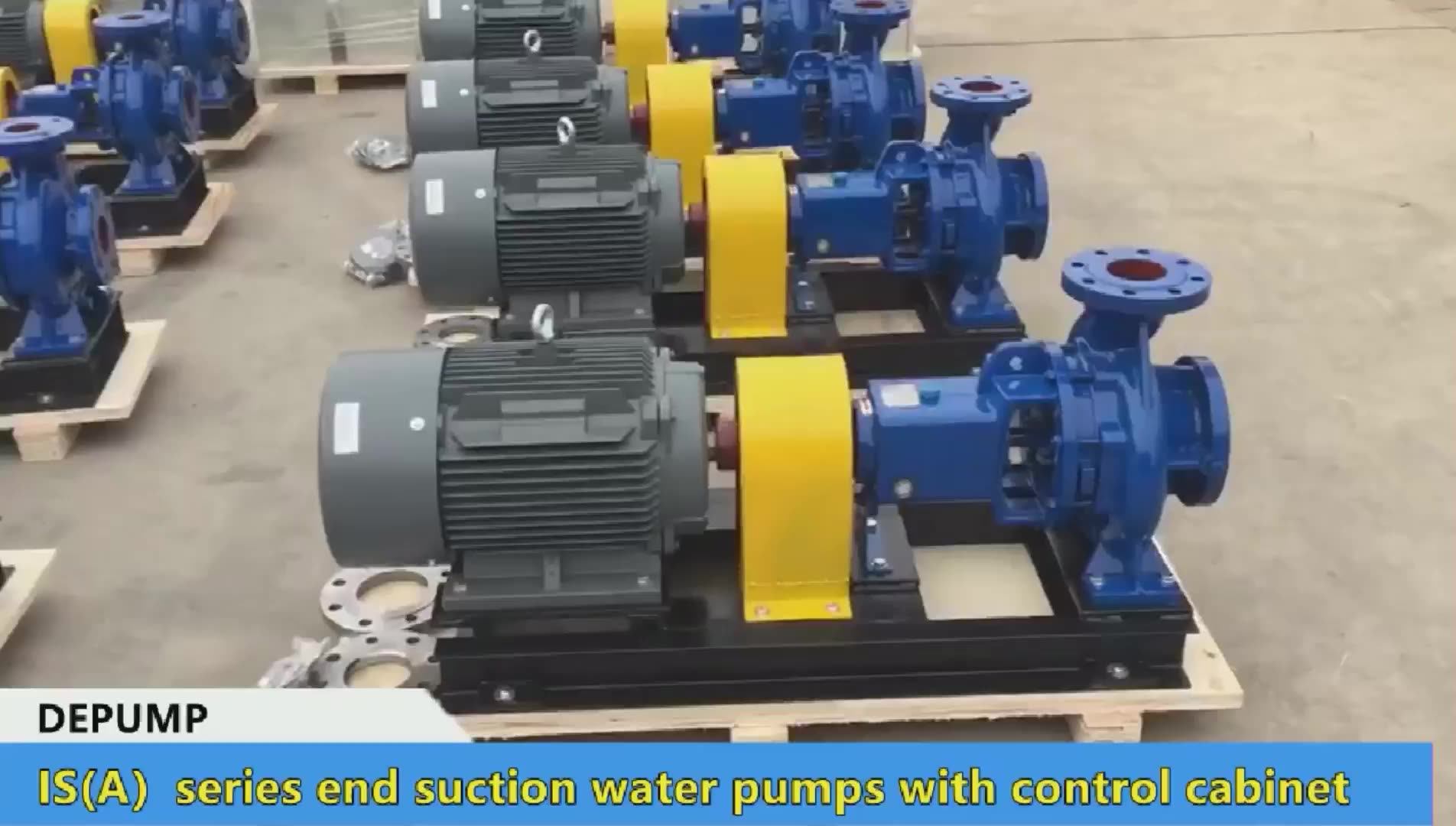 End Suction Centrifugal Electric Motor 20hp Water Pump For Irrigation