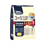马来西亚OWL猫头鹰3合1特浓速溶咖啡粉40条