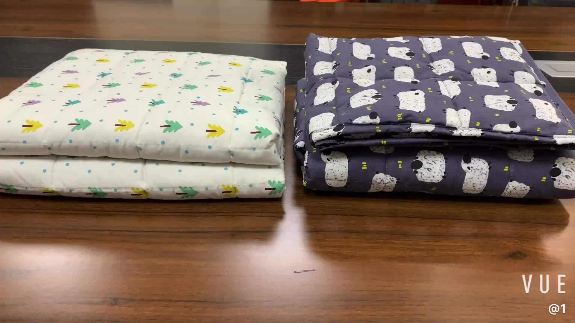 Custom Weighted Blanket For Children Cotton Weighted Blanket Kids - Buy