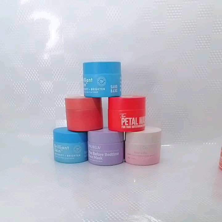 Download 5g15g 20g 30g 50g 100g Matte Red Pink Glass Cream Jar Porcelain Glass Cosmetic Jar Ceramic ...