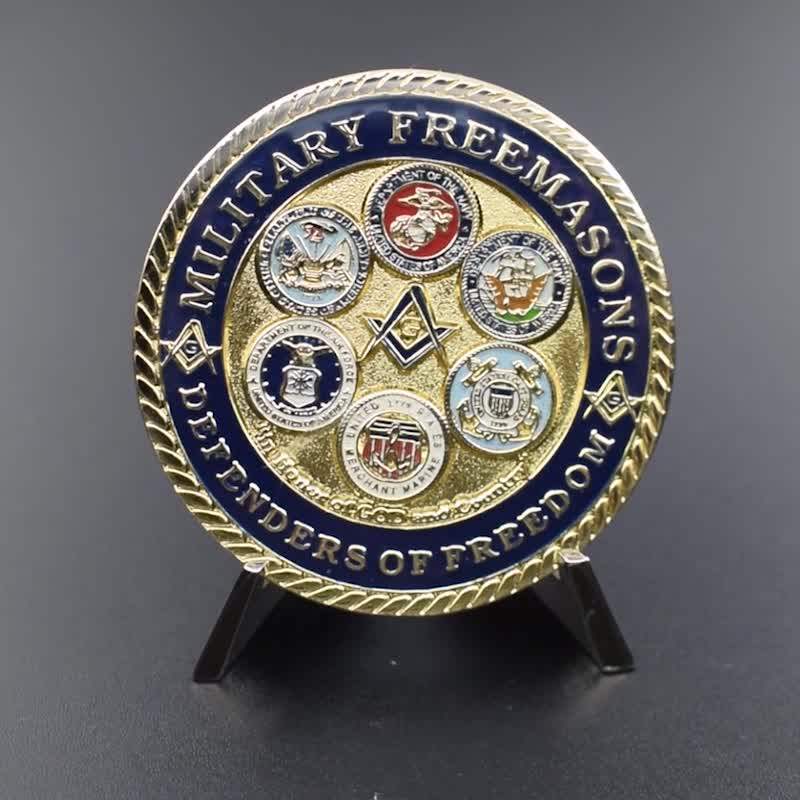 U.s.antique Bronze Challenge Old Coins Souvenir Flag Design Coins Buy