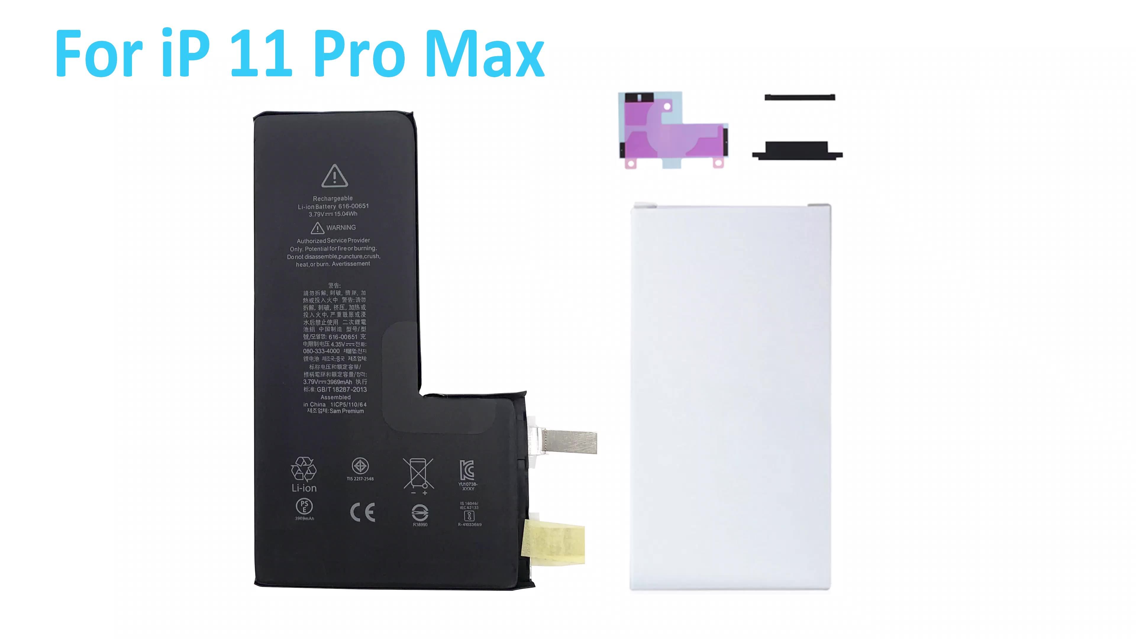 Original Battery Cell For Iphone 11 Pro Max Without Bms No Flex 3969mah