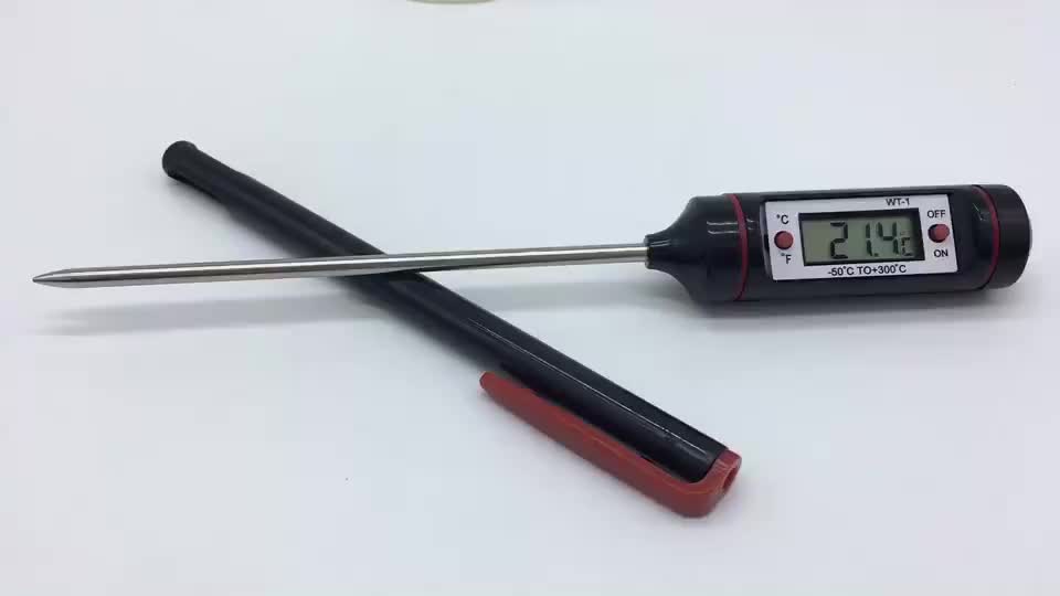 Wt1 Food Kitchen Pen Baking Thermometer Electronic Digital Liquid