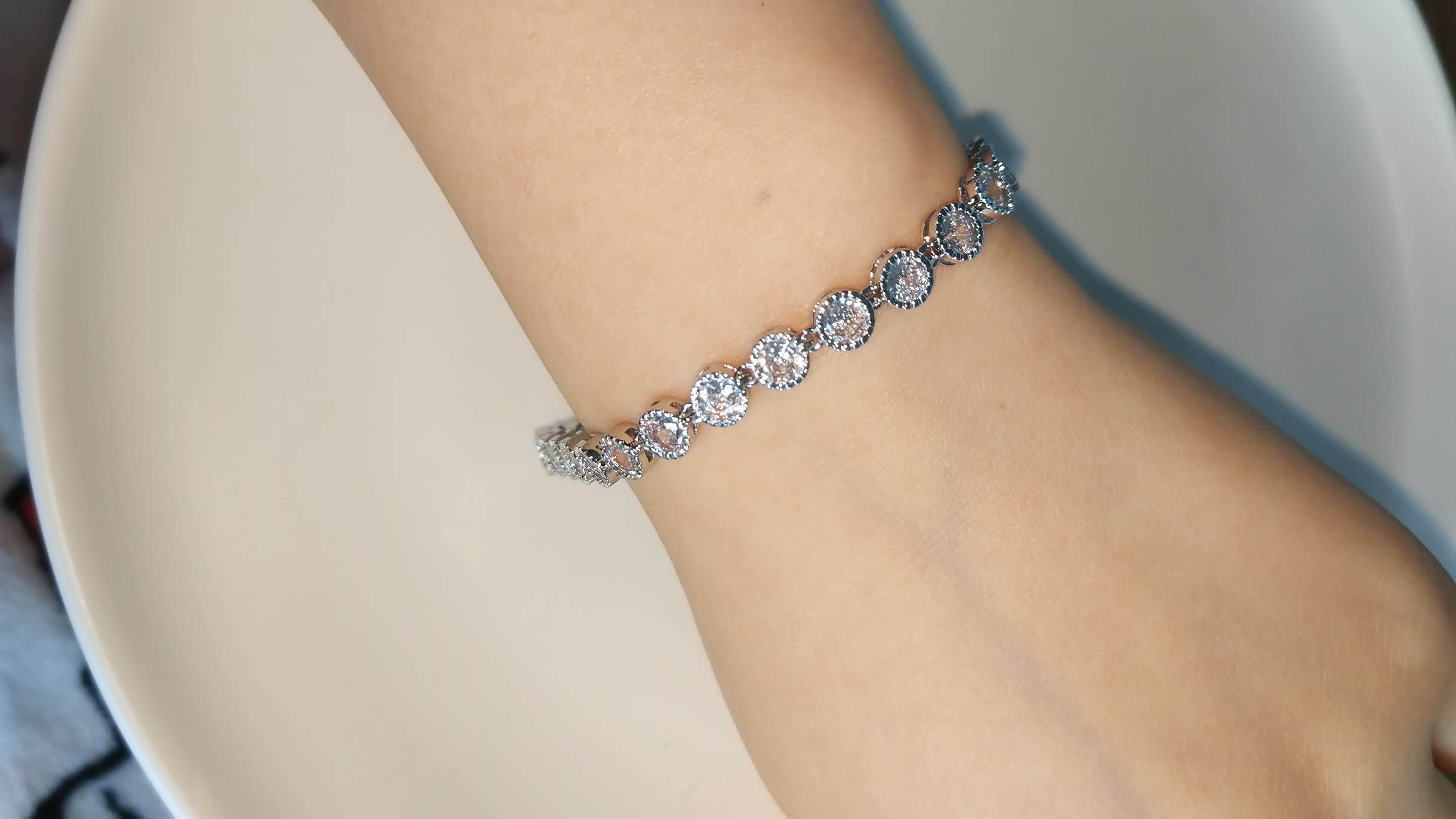 Rakol Bp051 Luxury Classic Design 5mm Aaa+ Cubic Zirconia 925 Silver