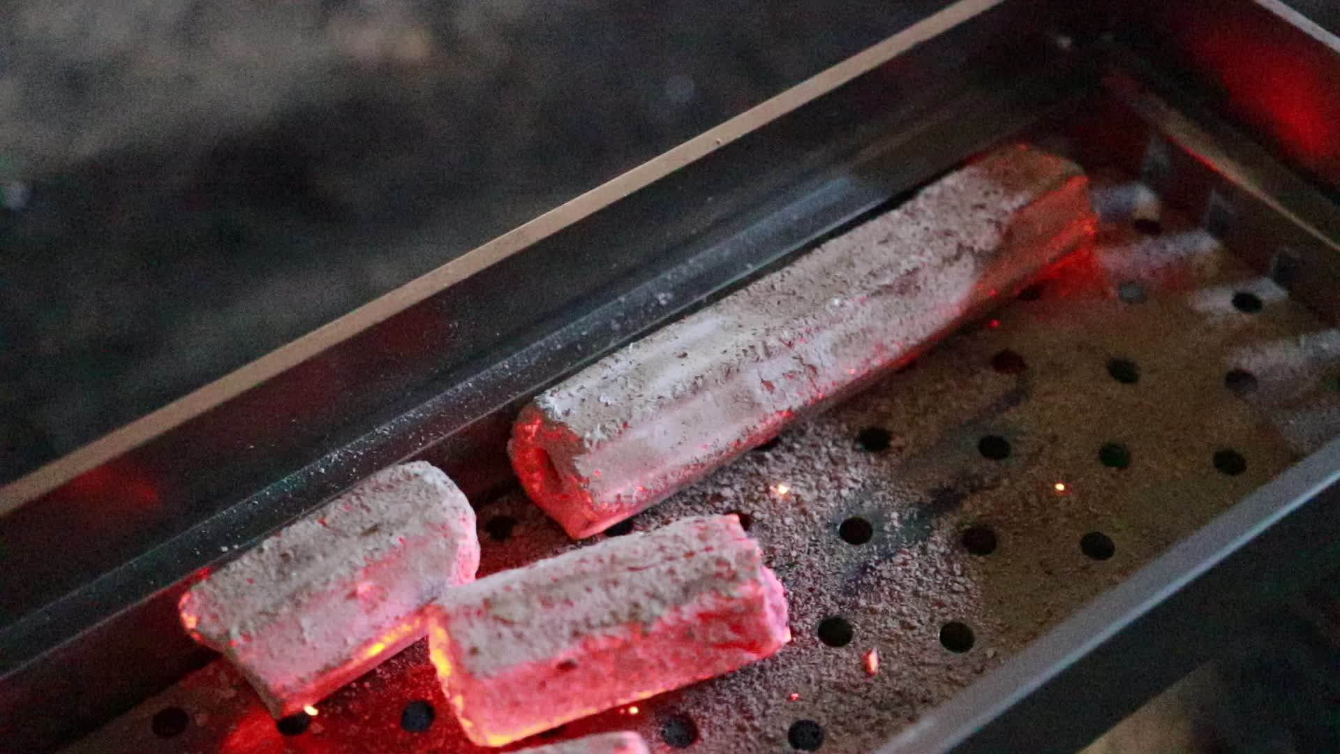 A Grade Bbq Charcoal Coconut Charcoal Hexagon Briquettes Charcoal