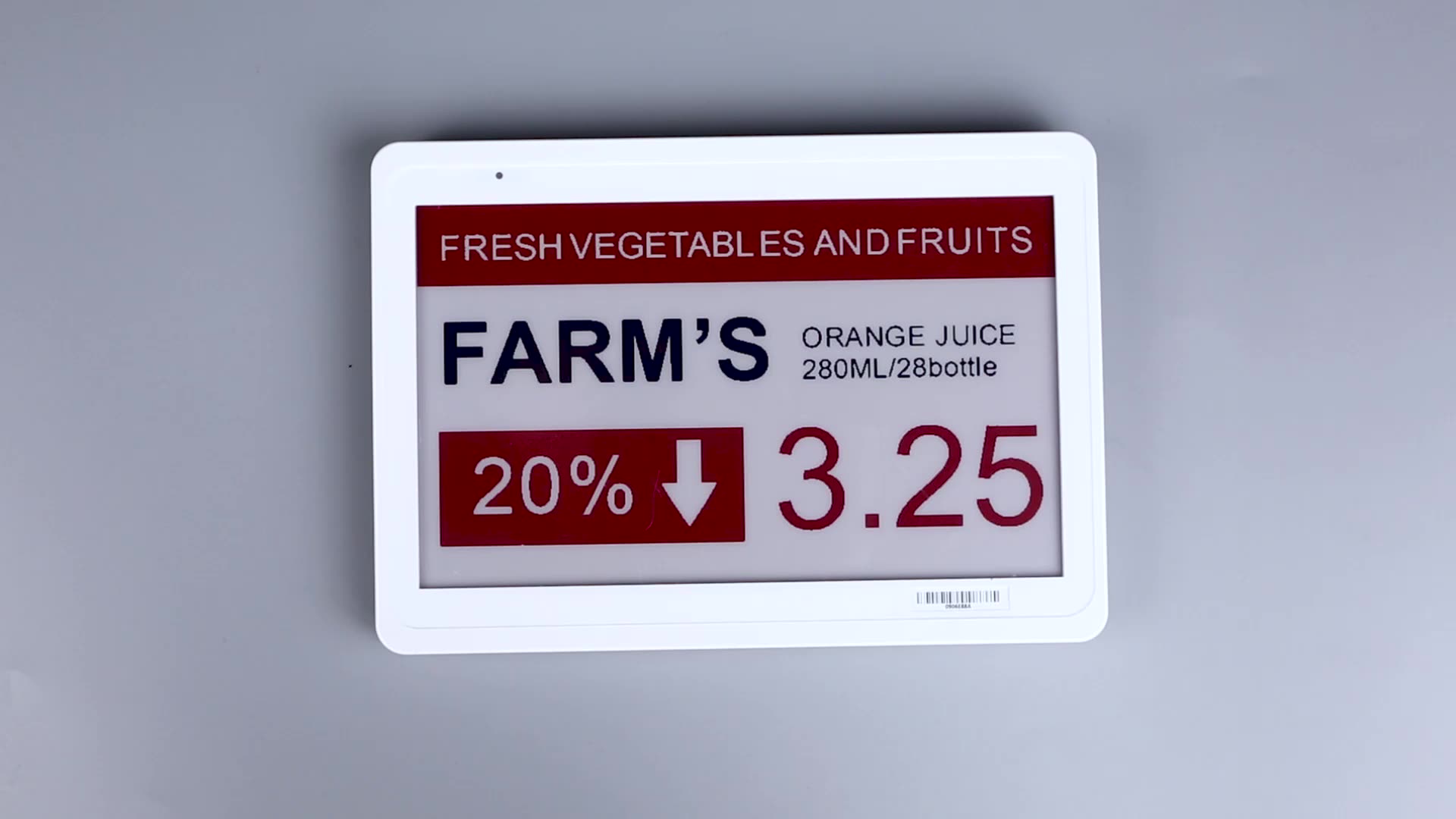 7.5" Eink Epd Epaper Display Price Tag Esl Electronic Shelf Label