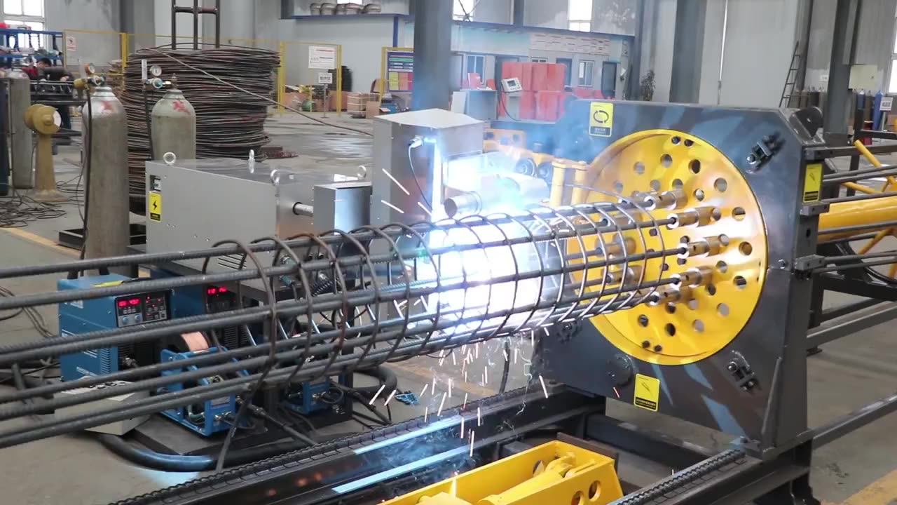 Construction Machinery Rebar Cage Welding Machine Buy Rebar Cage