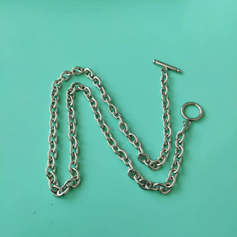Mecylife 50cm Long Stainless Steel O Chain Necklace Wholesale Cable Chain Necklace Buy Chain