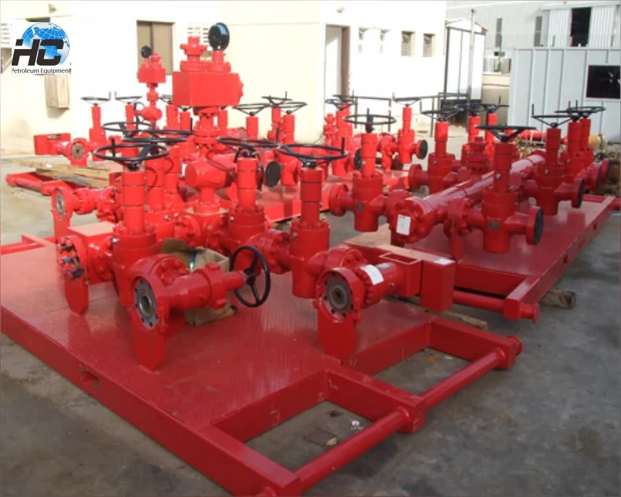 Well Testing Choke Manifold Well Control Manifold Oilfield Manifold For