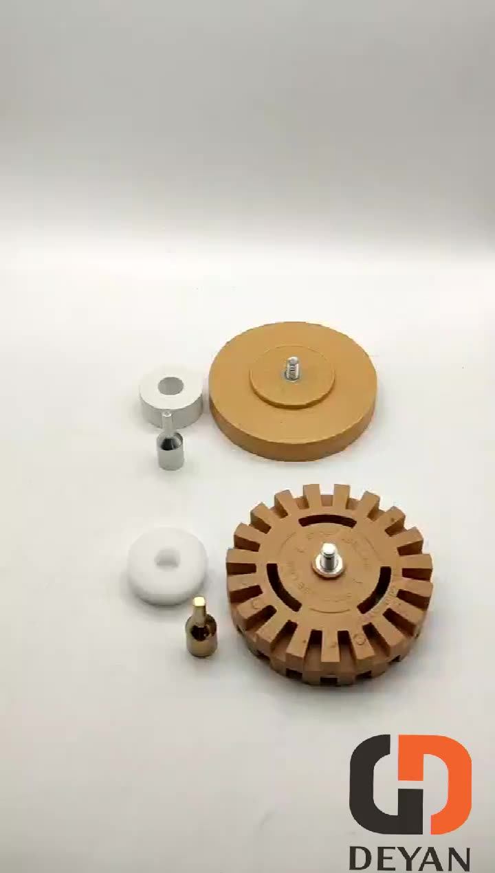 4inch 100mm Removing Vinyl Graphics Decals With 1/4" Drill Adaptor Auto