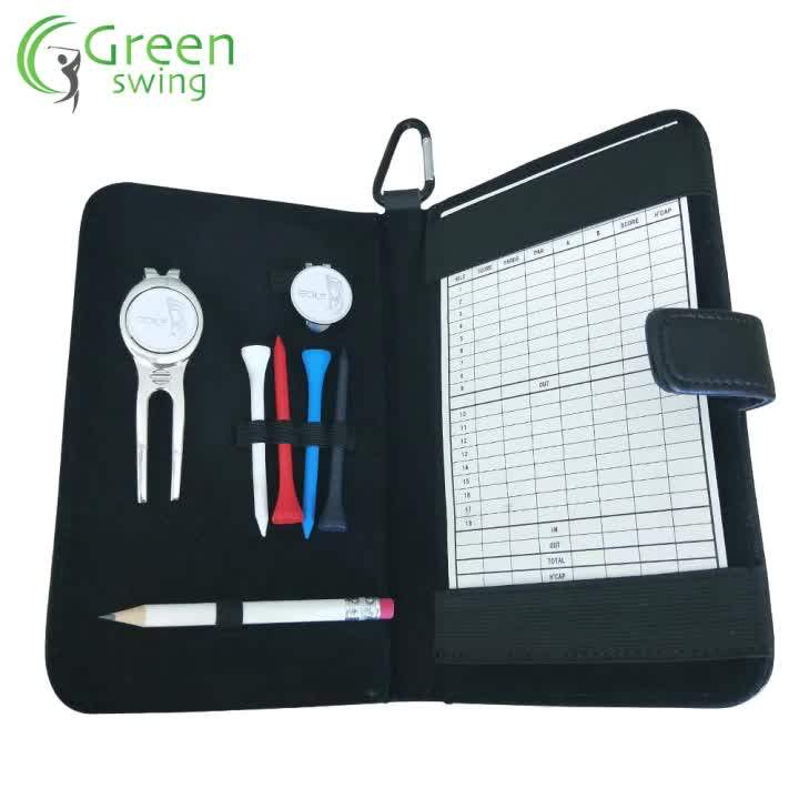 Golf Accessories Golf Gift Golf Score Card Holder Tool Bag Set Buy