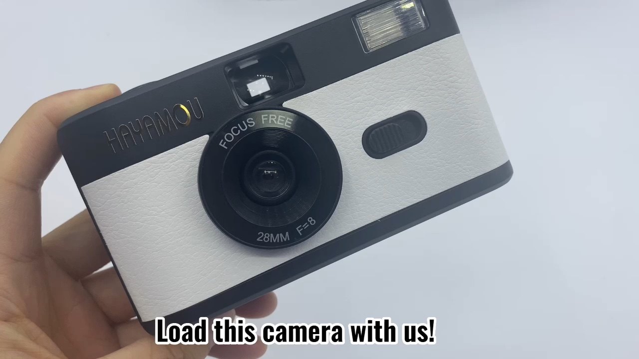 35mm Color Film Camera Reusable Flash Retro Pointandshoot Manual 135