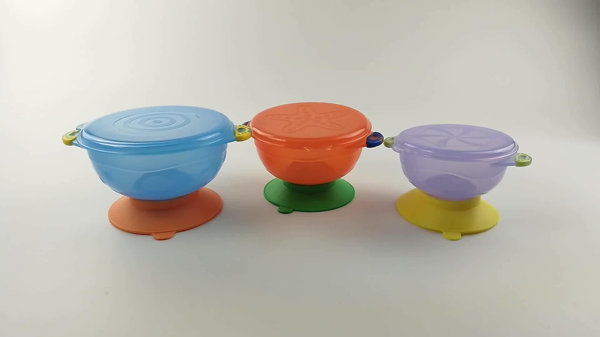 Gift 3 Pack Travel Bowl Colorful Sizes Perfect For Toddler New Baby