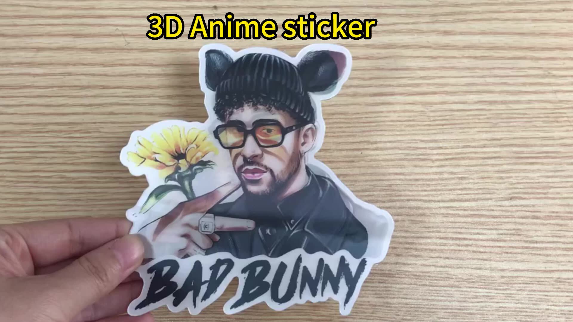 Anime Sticker 3d Motion Sticker Waterproof Anime Figures Stickers Buy