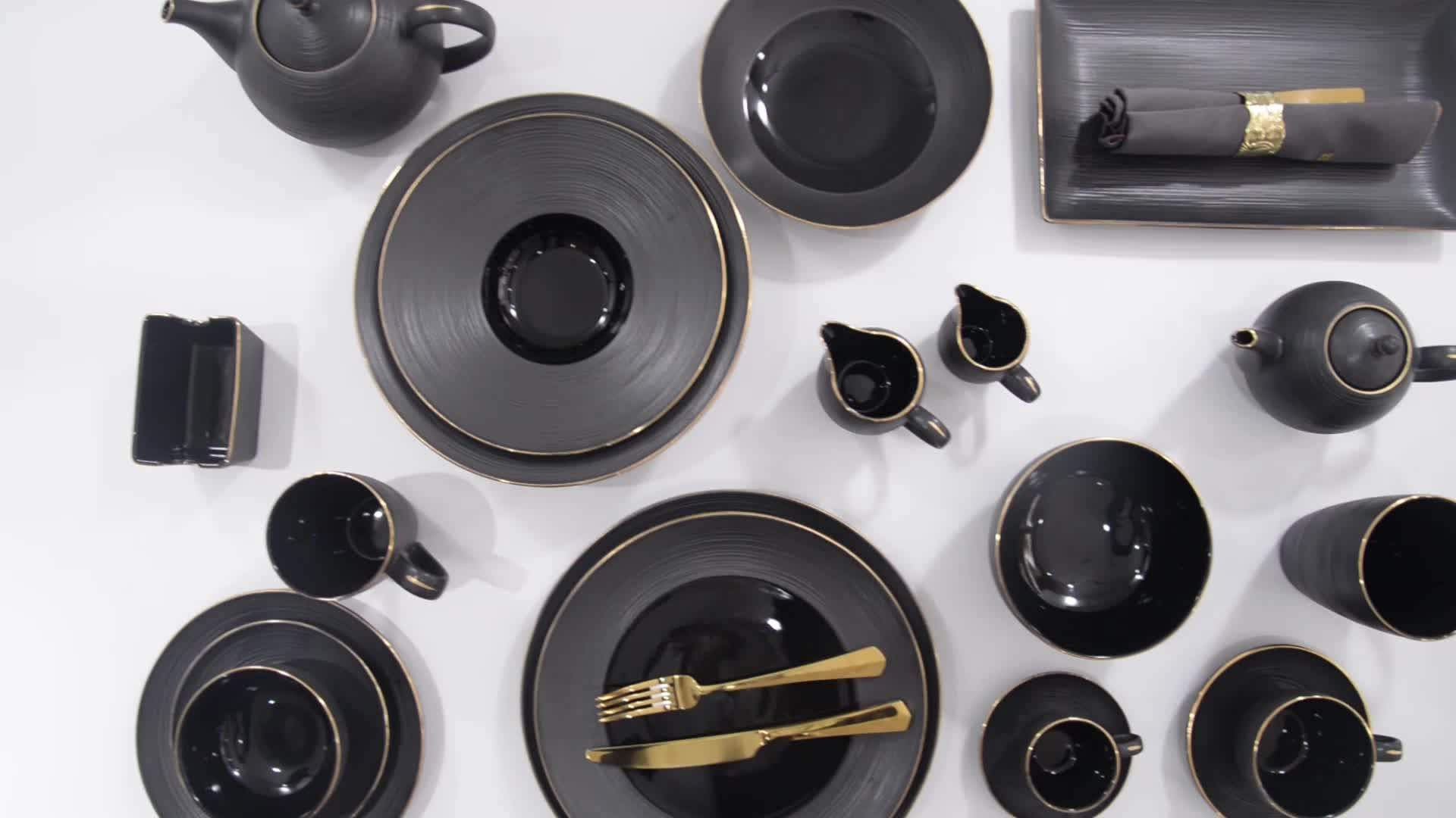 Wholesale High Quality Matt Black Small Coffee Cup Restaurant Ceramic