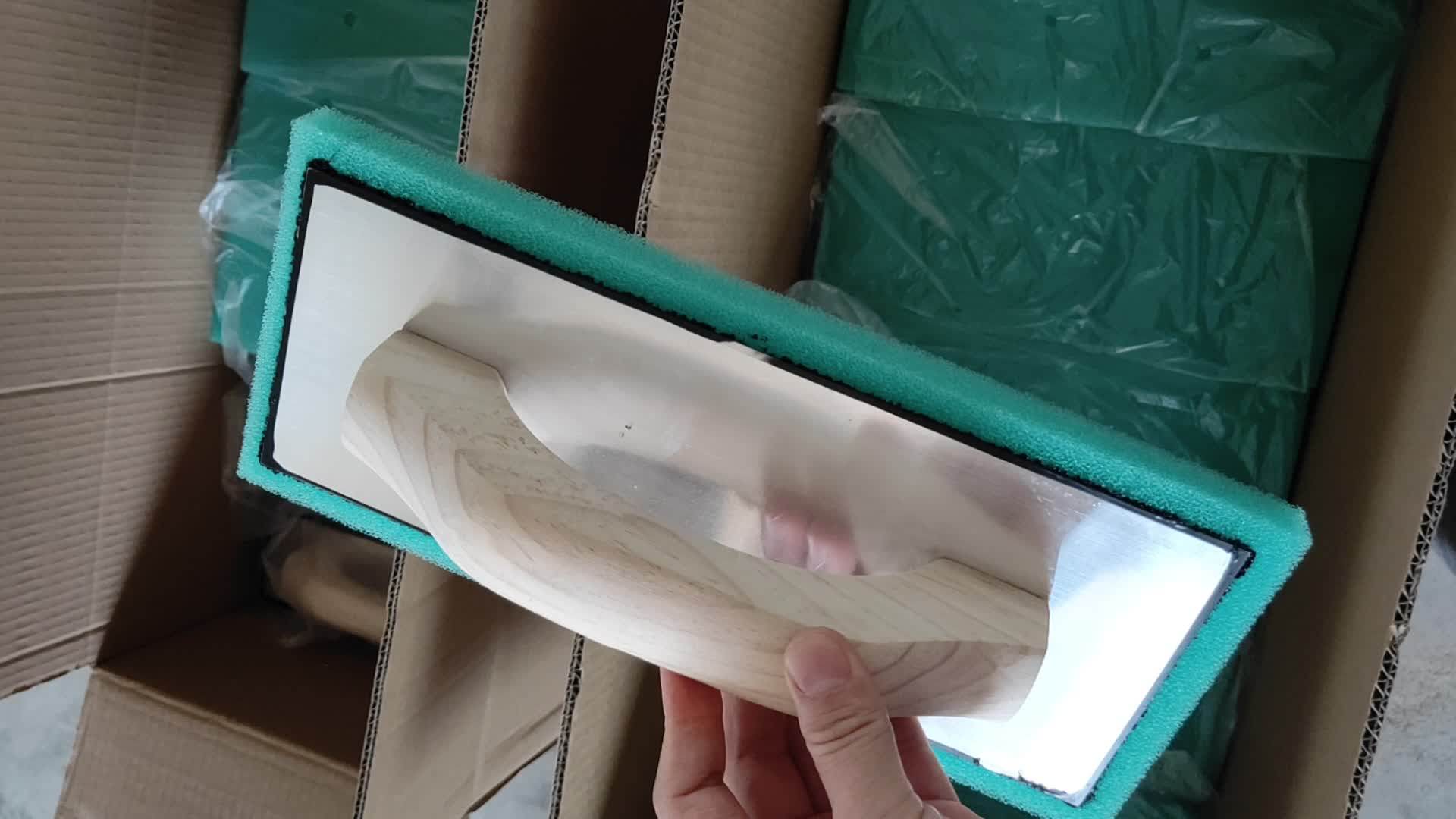 4x12" 5x12" Green Sponge Eva Rubber Foam Trowel Float Plastering Trowel For Construction Use