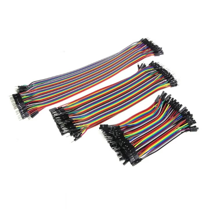 杜邦线40P彩色排线还分公母？我靠、该届极客太会玩了！