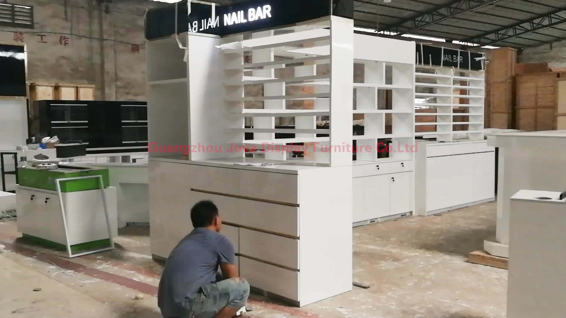 Custom Design Beauty Salon Counter Design,Nail Salon Furniture Equipment Buy Salon Furniture