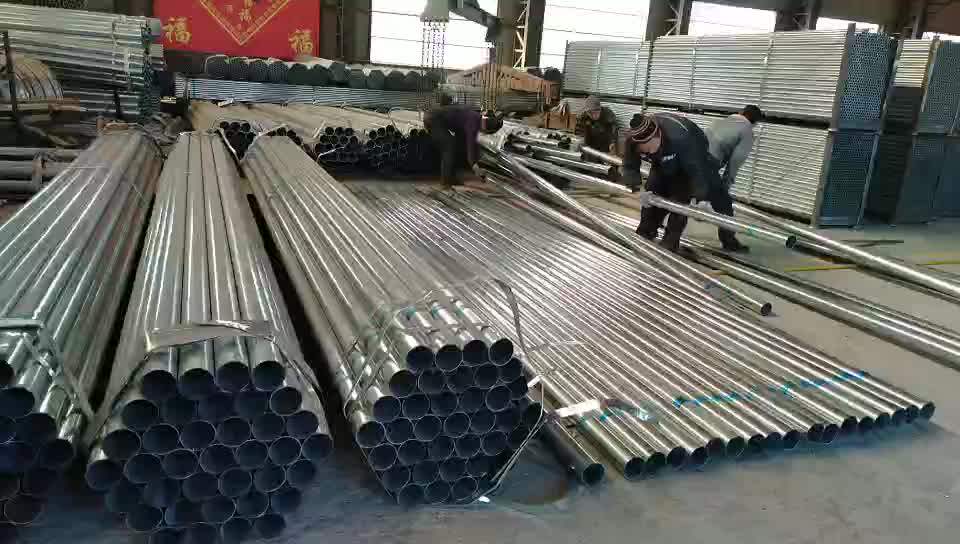 Building Material Threaded Galvanized Steel Pipe 4 Inch Dn100 Buy