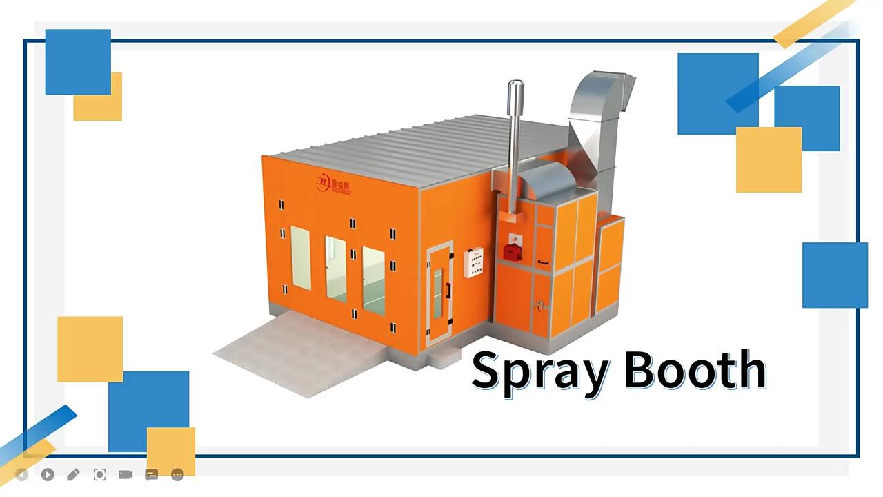European Standard Vehicle Spray Booth Paint Booth Car Baking Oven