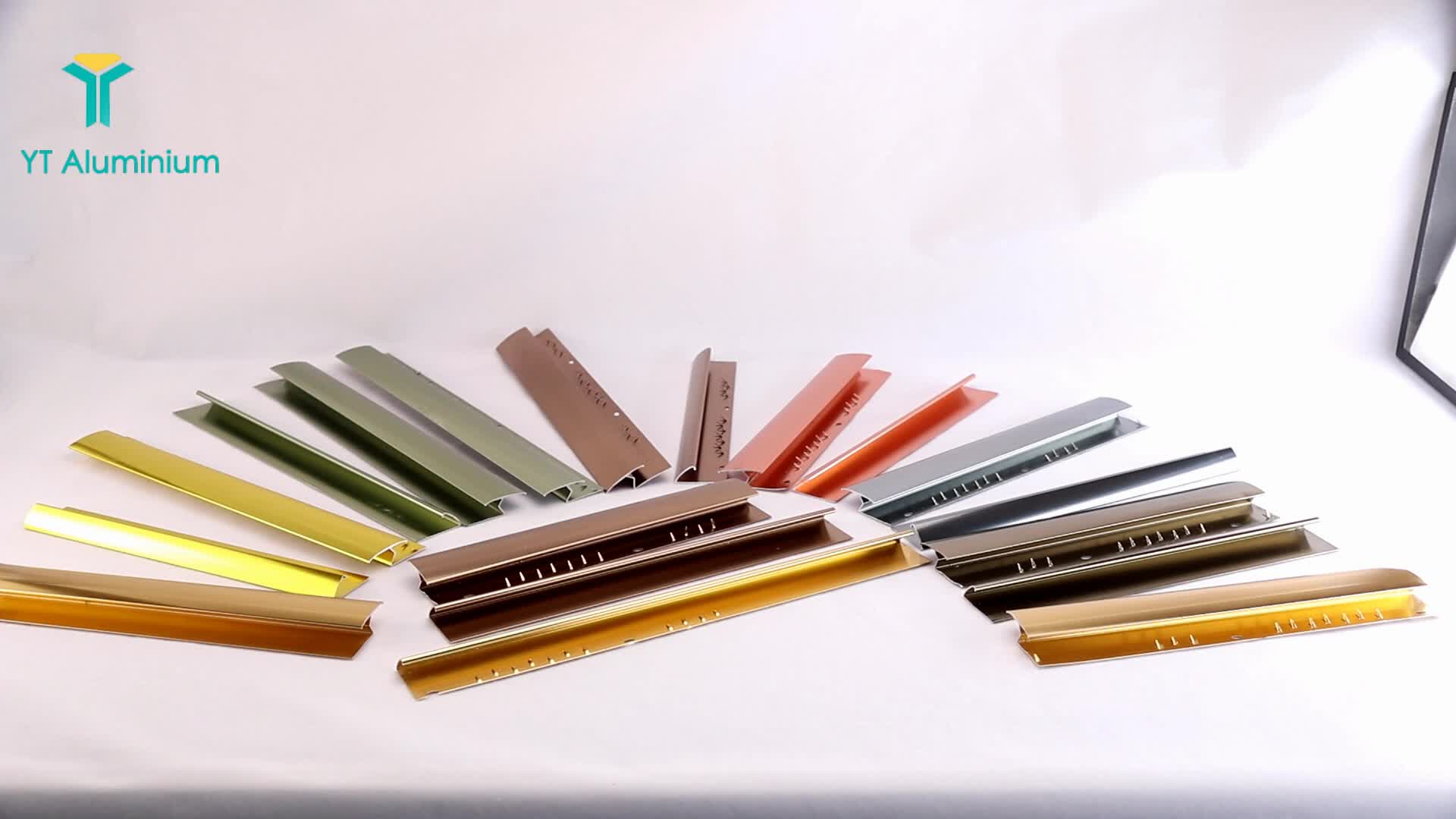 Polished Z Shape Carpet Transition Strips Aluminium Carpet Trim To Door