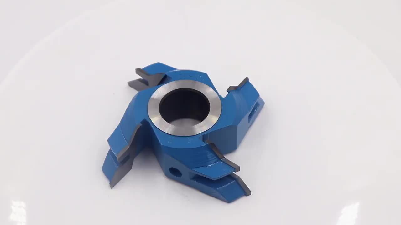 Livter 4 Flutes Finger Joint Shaper Cutter For Woodworking Spindle