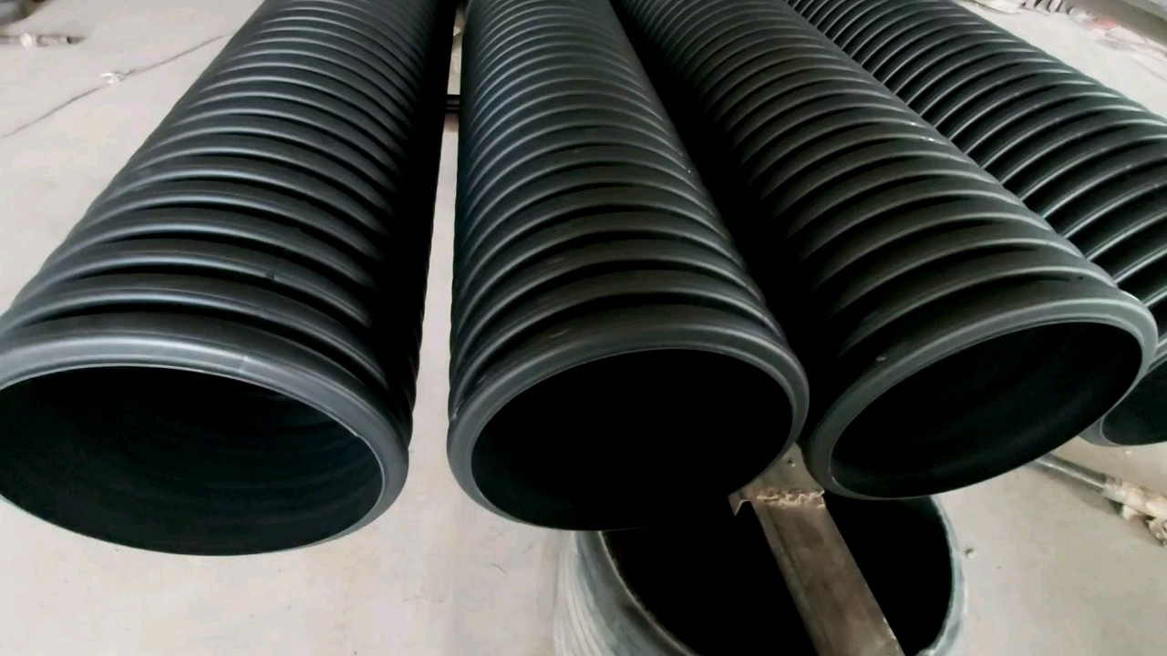 Light Weight Good Impact Resistance Drain Tube Black 700mm 6 Inch