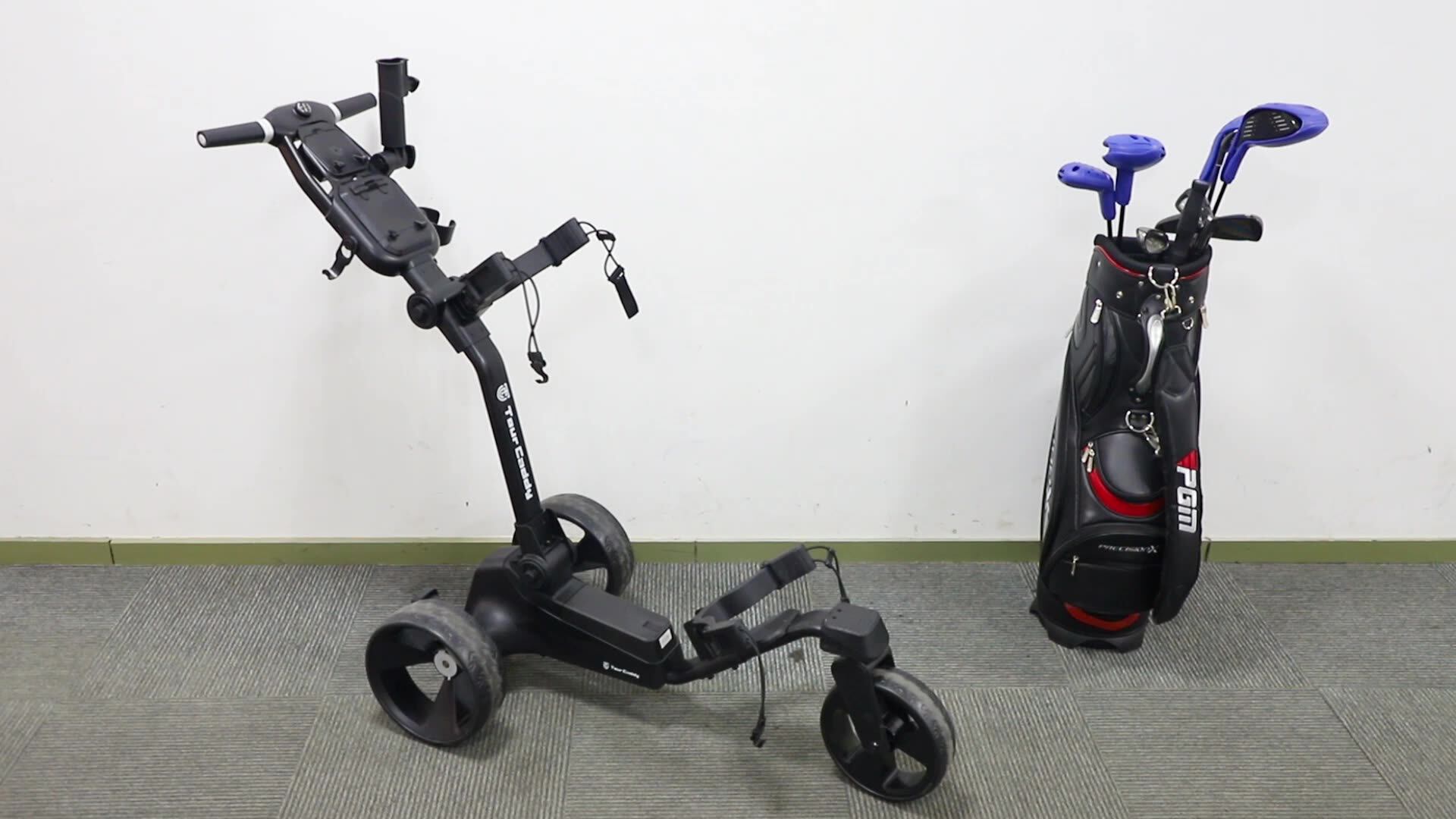 Hot Electric Remote Control Push Golf Cart Lithium Battery Electric