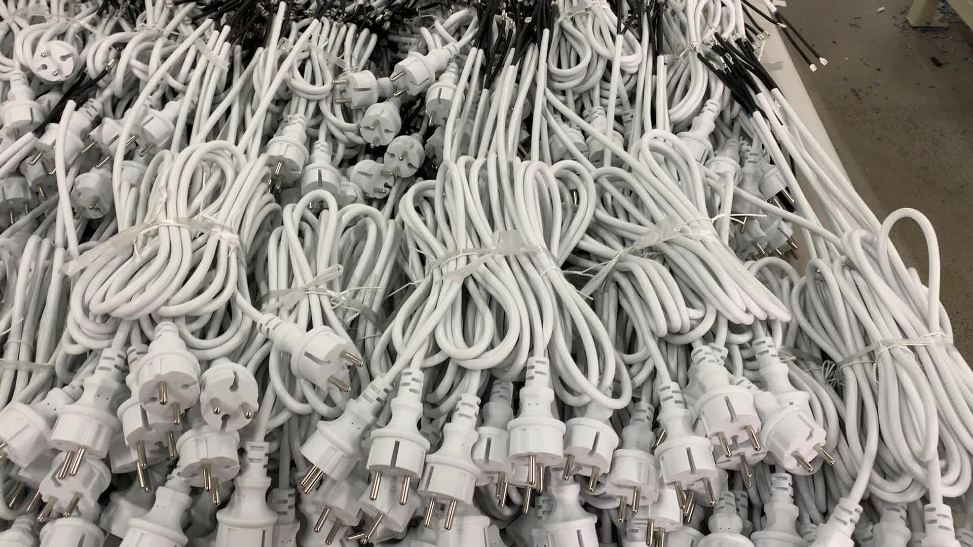 Power Cord Splitter [multi Outlet Cable Pigtail Extender] Very Short,2