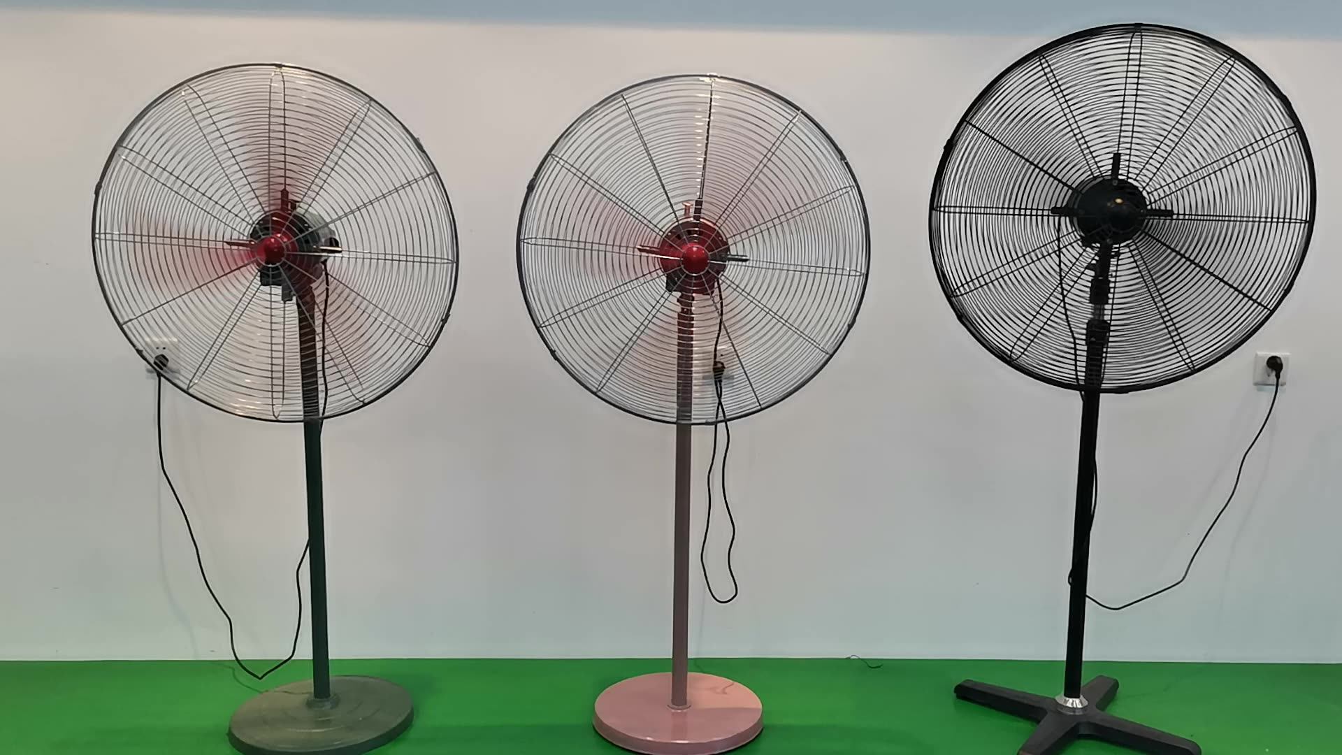 20 26 30'' Inch Oscillating Stand Fan Industrial Electric Fan