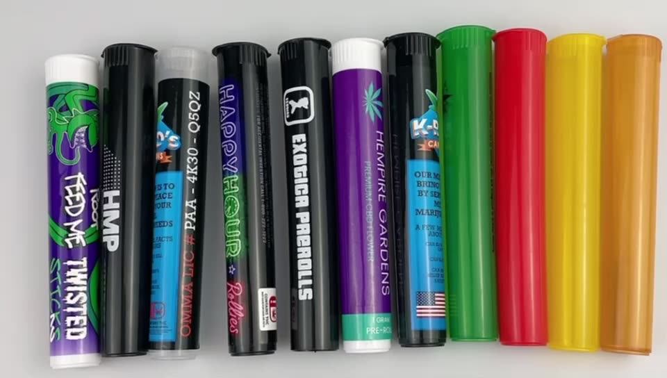 116mm Pre Rolled Plastic Cr Joint Doob Tubes Buy Plastic Joint Tube